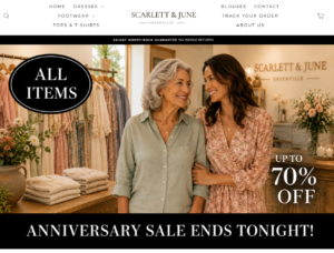ScarlettJune.com Review 2026: Is ScarlettJune.com Legit or Another Online Fashion Store to Avoid?