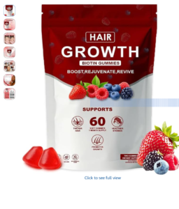 Hair Growth Vitamins Gummies for Black Women Review 2026