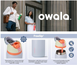 Owala FreeSip Stainless Steel Water Bottle Review 2026