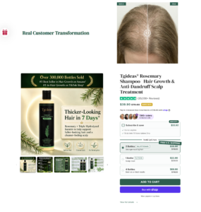 Tgideas Rosemary Shampoo Review 2026. Does It Work?